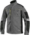 CXS CXS STRETCH / Férfi rövidített, rugalmas blúz, 170-176 cm - szürke/fekete 46 (101003471046)