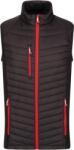 Regatta NAVIGATE TRA 894 / Férfi hibrid mellény - fekete/klasszikus piros XXL (36A894y2805)