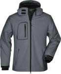 Daiber JN1000 / Férfi 3 rétegű téli softshell kabát - karbon S (02100002501)