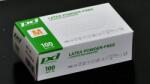 Profod PD-LX-PWF / Eldobható latex púdermentes kesztyűk, 1000 db-os csomag L (prof_0641)
