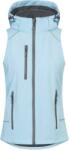 Promodoro 7845 / Női kétrétegű softshell mellény - jégkék XL (40784540104)