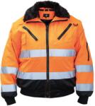 Korntex HI-VIS KXPJ OSLO / Uniszex fényvisszaverő mellény - narancssárga 4XL (76KXPJ23514)