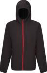 Regatta NAVIGATE TRF 690 / Férfi polár dzseki kapucnival - fekete/klasszikus piros XXXL (36F690y2813)