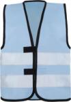 Korntex KW HI-VIS AARHUS02 / Gyerek fényvisszaverő mellény - égkék XS (76KW0241000)
