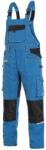 CXS CXS STRETCH / Férfi kertésznadrág, rövidített kantárral, 170-176 cm - kék/fekete 44 (103003444044)