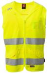 PAYPER EXPERT 000335-0088 / Nagy láthatósági mellény 3M fényvisszaverő csíkokkal - neon sárga M (000335008801006M)