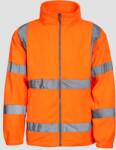 Korntex HI-VIS KXFJ BERGEN / Férfi fényvisszaverő polárkabát - narancssárga M (76KXFJ23502)