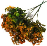  Rezgő csokor narancs - virágdekorációhoz és koszorúhoz