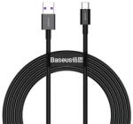 Baseus Superior USB Type-A/USB Type-C Gyorstöltős adatkábel 2m, fekete (CATYSA01) (CATYSA01)