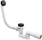 RAVAK Kád le/túlfolyószett 570 ClickClack, fekete - szerelvenycenter