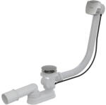 RAVAK Kád le/túlfolyószett 800 bovdenes, szögletes és krómozott fedél