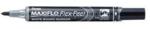 Pentel Táblamarker 1-5mm, hajlékony hegyű Maxiflo Flex Feel fekete (PENTEL_MWL5SBFAX) (PENTEL_MWL5SBFAX)