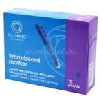 BLUERING Táblamarker 2, 2-5, 2mm, vágott hegyű, cserélhető betétes, Bluering kék (BLUERING_50687) (BLUERING_50687)