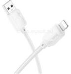 hoco. X113 adatkábel (USB - lightning, 2.4A, gyorstöltő, 100cm) FEHÉR (HOCO_X113_WHITE) (HOCO_X113_WHITE)