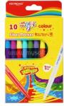 Keyroad Rostirón, filctoll készlet 10 db/doboz Magic fiber marker 18 klf. szín (KEYROAD_43652) (KEYROAD_43652)