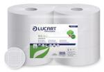 Lucart Toalettpapír 2 rétegű közületi átmérő: 26 cm 6 tekercs/karton 26 J EcoLucart_812207 fehér (LUCART_44028) (LUCART_44028)