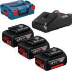 Bosch csomag 3xgba 18v 5, 0ah + gal 18-40 cv 0615990l3t