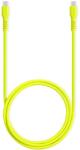 Ttec Кабел ttec - Data, USB-C/USB-C, 1, 2 m, Neon Yellow (8694470827988)