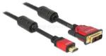 Delock kábel HDMI male to DVI male, 3m (DL84343) (DL84343)