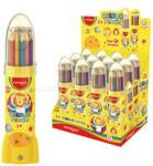 Keyroad Színes ceruza készlet háromszögletű, rakéta palackban 24 klf. szín (KEYROAD_38498) (KEYROAD_38498)