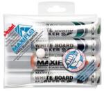 Pentel Táblamarker készlet, 2, 5mm, kerek hegyű, Maxiflo, 4 klf. szín (PENTEL_MWL5M4) (PENTEL_MWL5M4)