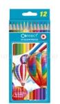 Connect Színes ceruza készlet, hatszögletű Connect 12 klf. szín (CONNECT_105549) (CONNECT_105549)