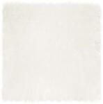 vidaXL Műgyapjú Szőnyeg Tafalla Fehér 200 x 200 cm Poliészter 42021467 (42021467)