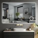 Ireda Oglindă de baie cu iluminare LED, 80 x 60 cm (BLS-LD8124_IRD-025_80x60)