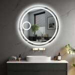 Ireda Oglindă de baie IREDA LED cu iluminare, rotundă, 60 cm (BLS-LD8122_IRD-027_60x60)