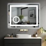 Ireda Oglindă de baie cu iluminare LED, 80 x 60 cm (BLS-LD8097_IRD-012_80x60)