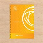 BLUERING Spirálfüzet A4, 70lap BlueringR franciakockás (BLUERING_BLUER70FR) (BLUERING_BLUER70FR)