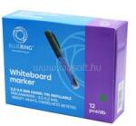 BLUERING Táblamarker 2, 2-5, 2mm, vágott hegyű, cserélhető betétes, Bluering zöld (BLUERING_50689) (BLUERING_50689)