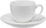 Maxwell & Williams WHITE BASICS COUPE eszpresszó csésze és csészealj készlet, 90 ml, 4 darab (WBA0137)