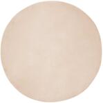 vidaXL Mű Nyúl Szőr Szőnyeg Olite Tópszínű Ø 200 cm Poliészter 42021759 (42021759)