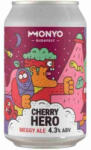 MONYO Brewing Co. Cherry Hero - Meggy Ale sör 0, 33l 4, 3% 1/12 CAN DRS