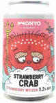 MONYO Brewing Co. Strawberry Crab 3, 2% 0, 33l CAN DRS