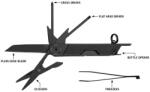 Gerber ARMBAR MINI Multiszerszám, fekete (2007704)