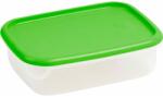 Keter "lux" Négyszögletes ételtartó 1, 5l - átlátszó/zöld