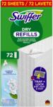 Swiffer Sweeper Dry, padlótra, 72 darab