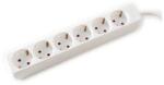 Roline 19.99. 1081-10 Splitter 6 priză 3m alb (19.99.1081-10)