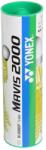 YONEX Mavis 2000 Tollaslabda, multipack, 2 db, zöld, 6 db/tubus (990214196)