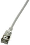 LogiLink Patch Cable SlimLine, Ultraflex, Cat. 6A, U/FTP, gri, 5 m