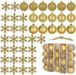 SPRINGOS Ca1521 24 darabos karácsonyi gömbkészlet (CA1521)