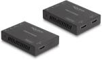 Delock HDMI-hosszabbító készlet Cat. 6-os kábelen keresztül 4K 60 Hz 50 m