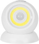 Strend Pro Éjszakai lámpa, Strend Pro Circle ML5007, 7, 5 × 7, 5 × 6, 4 cm, 160 lm, 360° forgatható, mágneses, mozgásérzékelős, elemes (3 × AAA), 3 üzemmód, LED (TC2171972)
