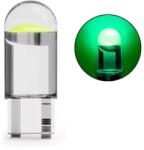  COB üveg Led izzó 12V Zöld