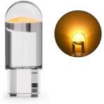  COB üveg Led izzó 12V Sárga