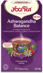 YOGI TEA Ashwagandha Egyensúly Ajurvédikus Filteres 17db