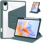  Huawei Honor Pad X8a (11.0), mappa tok, elforgatható (360°), kitámasztóval, érintőceruza tartóval, sötétzöld