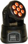 Thunder Germany Thunder MHD-10WB Wash Robotlámpa, 7X10W (QUAD Multicolor LED) Sound, DMX, Auto (650010)